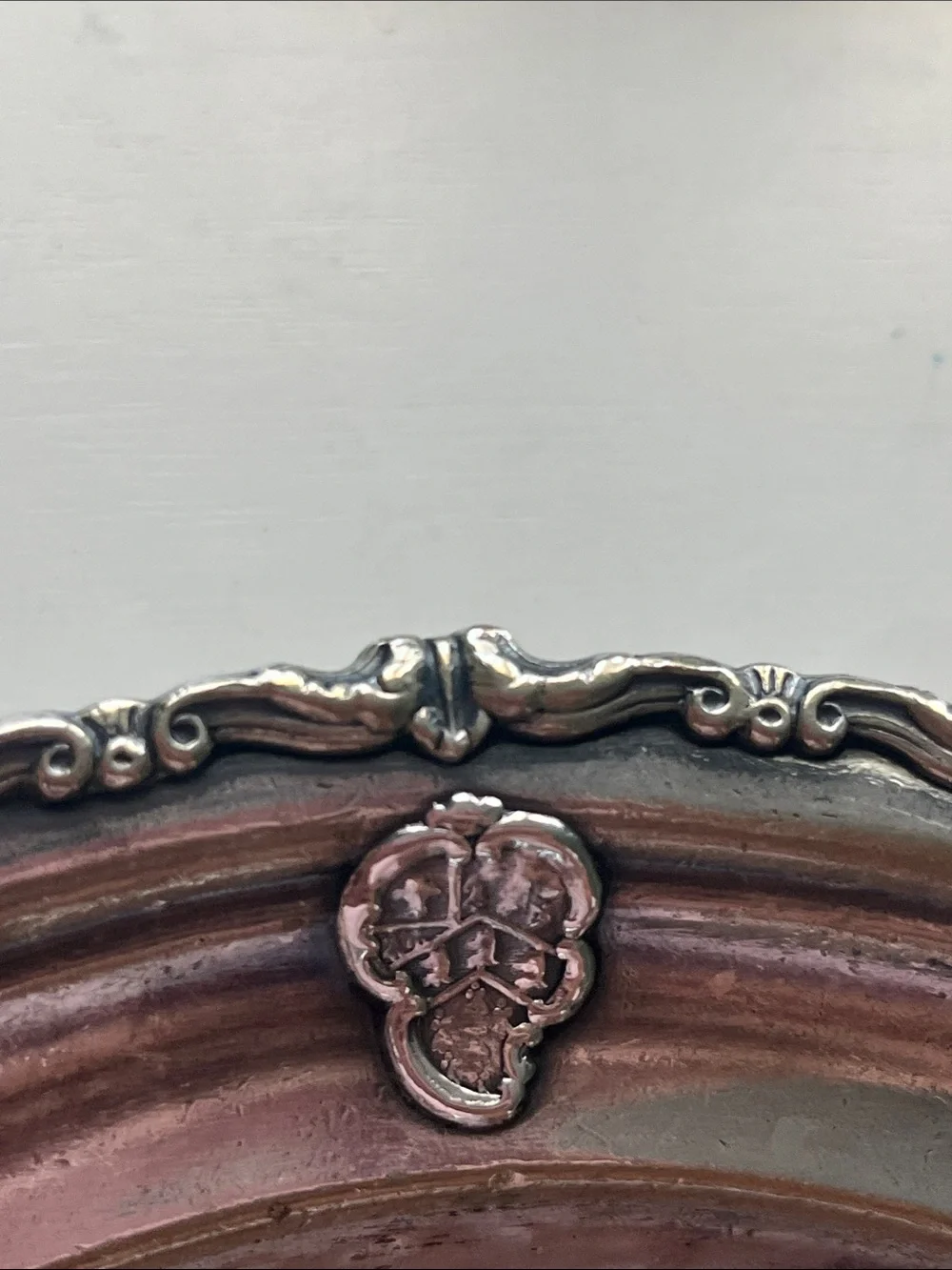 HM Kingsley & Baumann  Gotham silver soleret 1891 dish